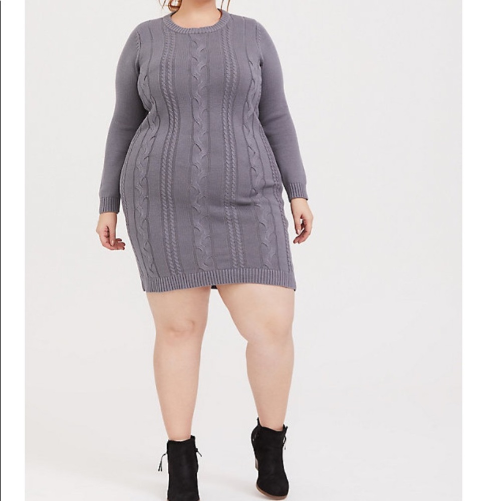 Torrid Sweater Knit Dress